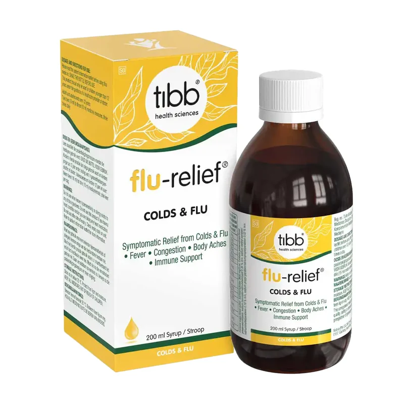 TIBB FLU-RELIEF SYRUP 200ML