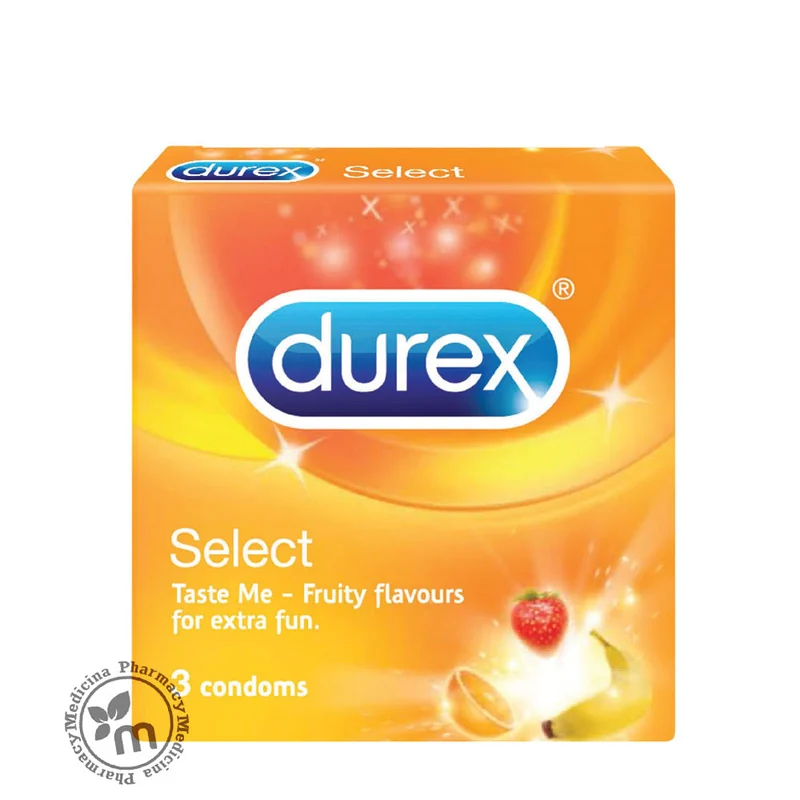DUREX SELECT FLAVOURS 3S CALAD