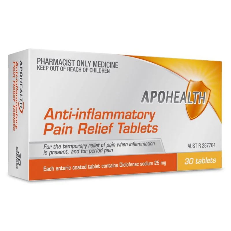 DICLOFENAC 25MG APO 1X1
