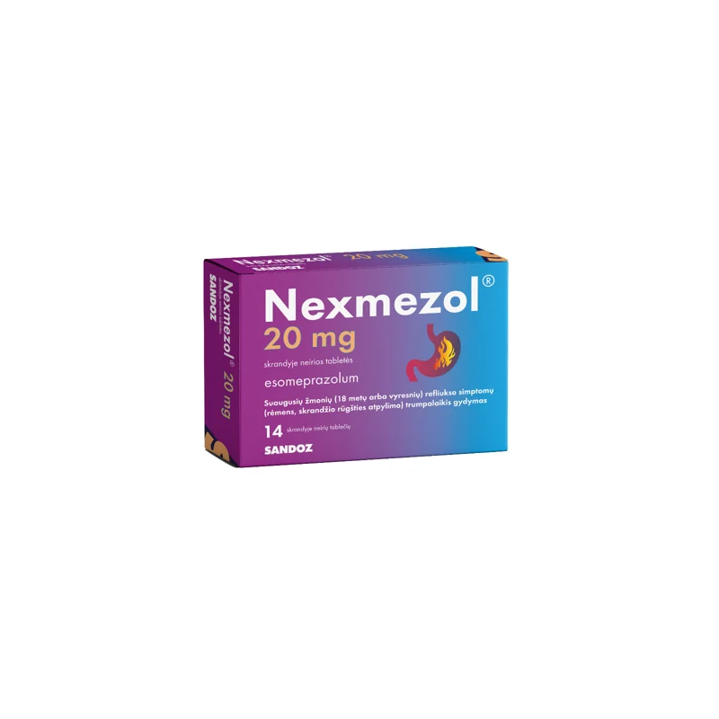 NEXMEZOL 20MG 1X1 TABLETS