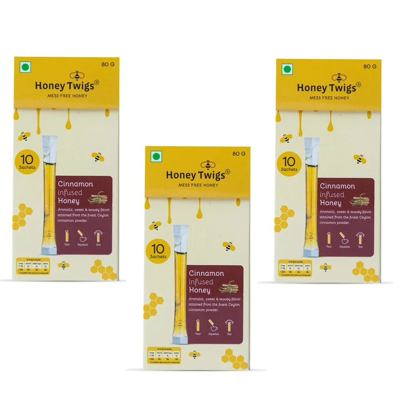 HONEY TWIGS NATURAL LICHI 80G