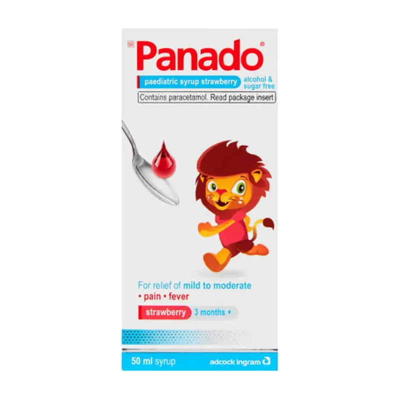 PANADO PAED SYRUP S/BERRY 50ML