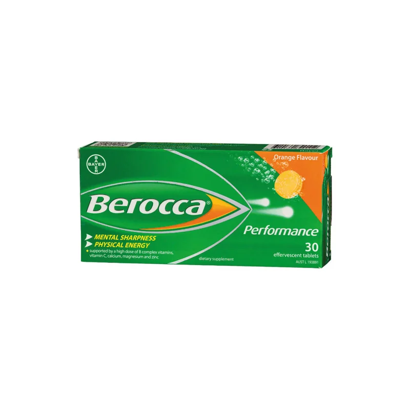 BEROCCA PERFOMANCE 30S ORANGE