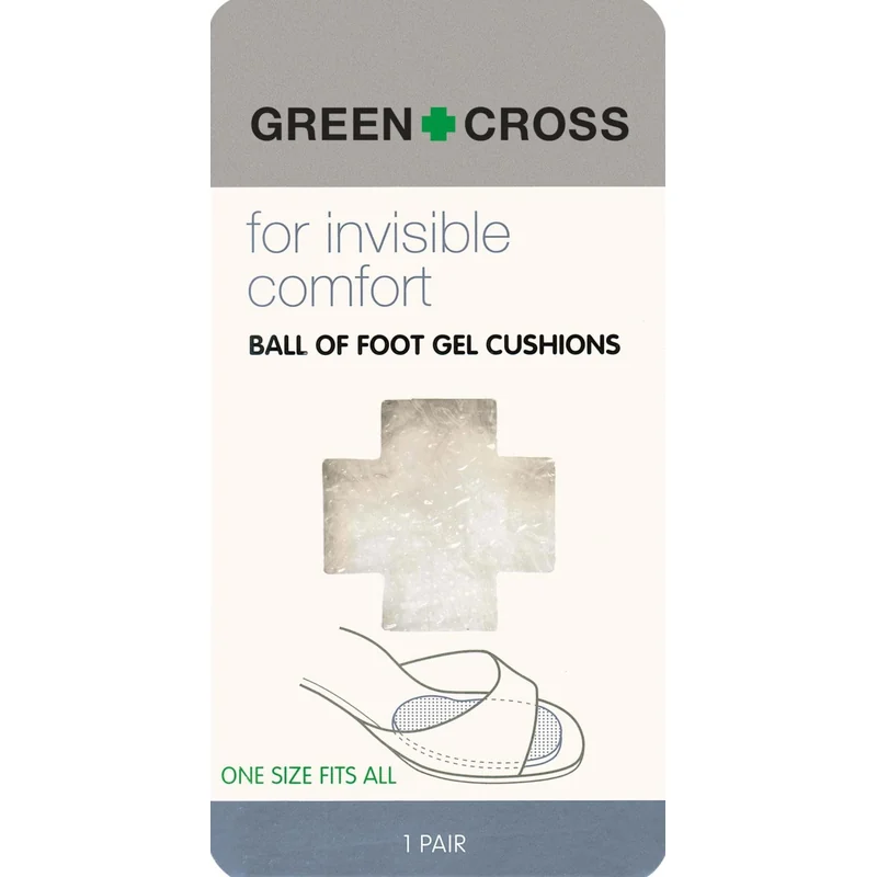 BALL OF FOOT GEL CUSHION GREEN