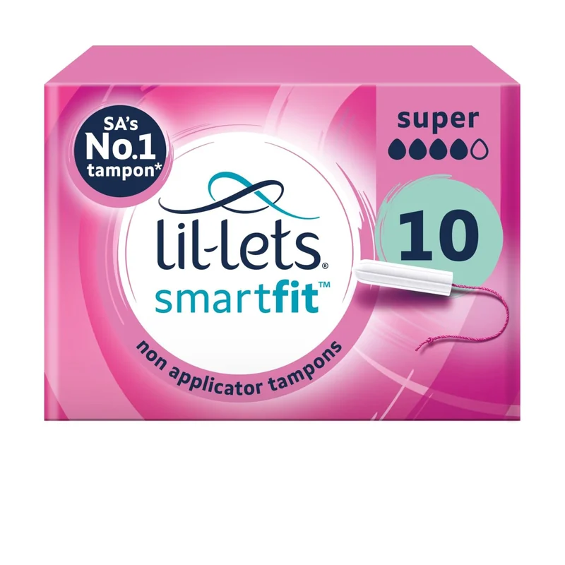 LIL-LETS SUPER TAMPONS 10S
