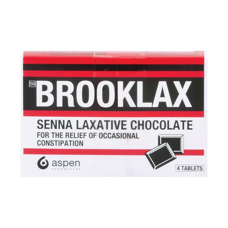 BROOKLAX SEN/LAX CHOCOL 4TABS