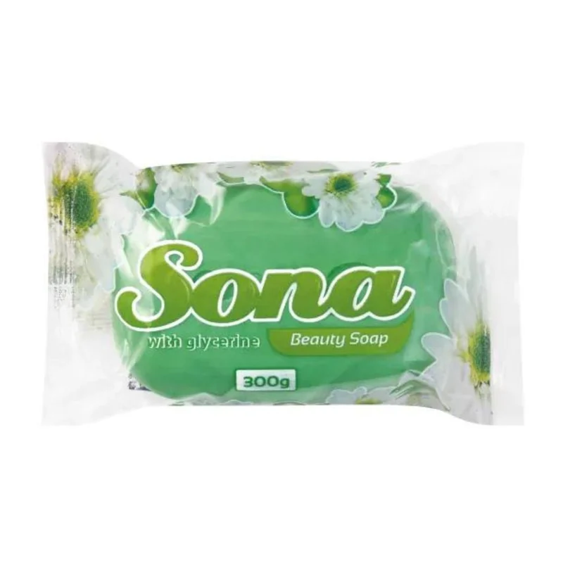 SONA BEAUTY SOAP GREEN 300G