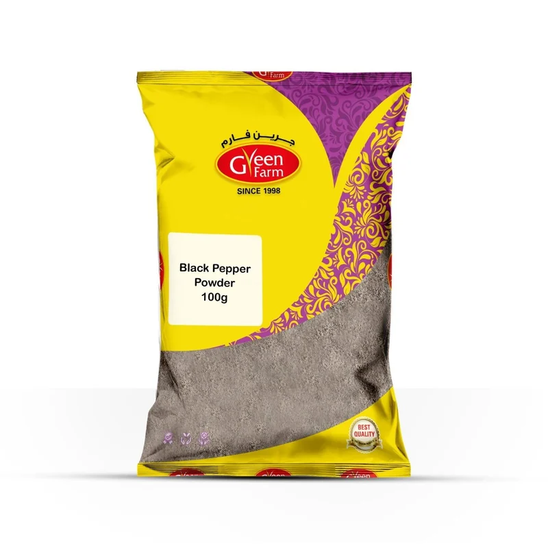 BLACK PEPPER POWDER 100G COG