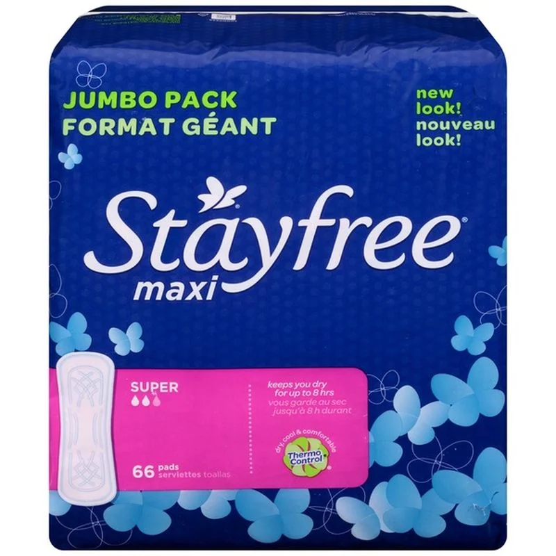 STAYFREE MAXI SPR[UNSCNTED]8'S