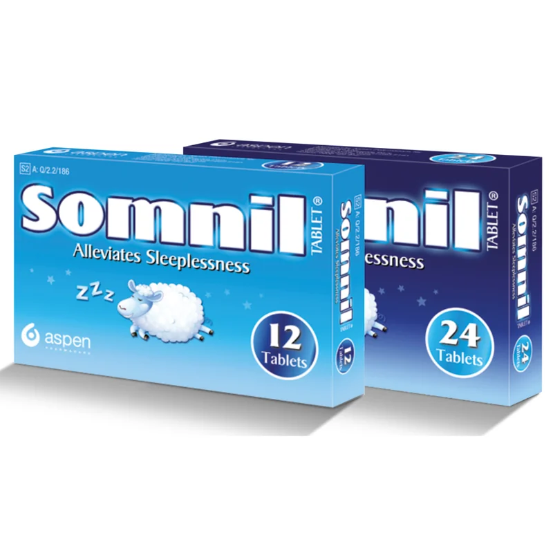 SOMNIL 25MG 12TABS