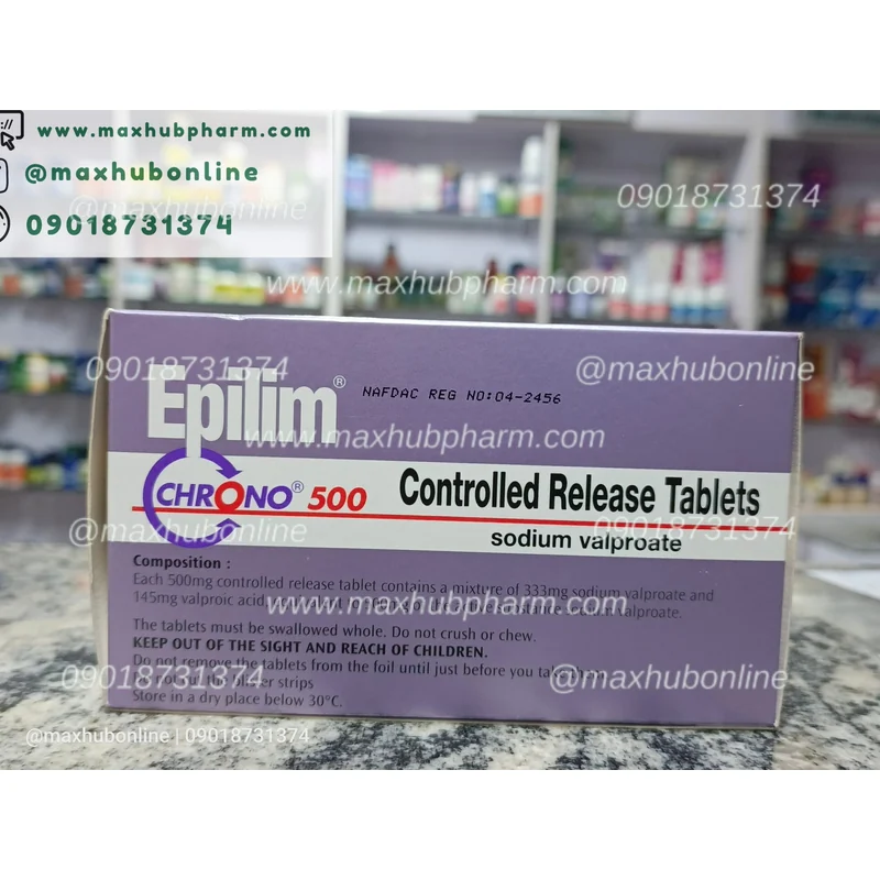 EPILIM CR 500MG 1X1