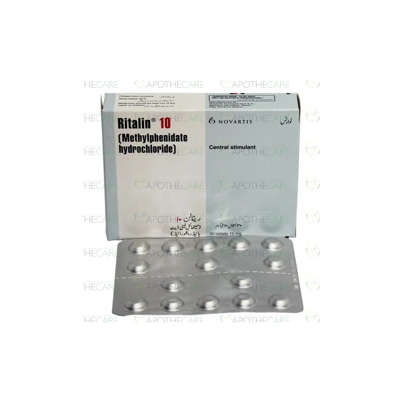RITALIN 10MG 1X1 TABS