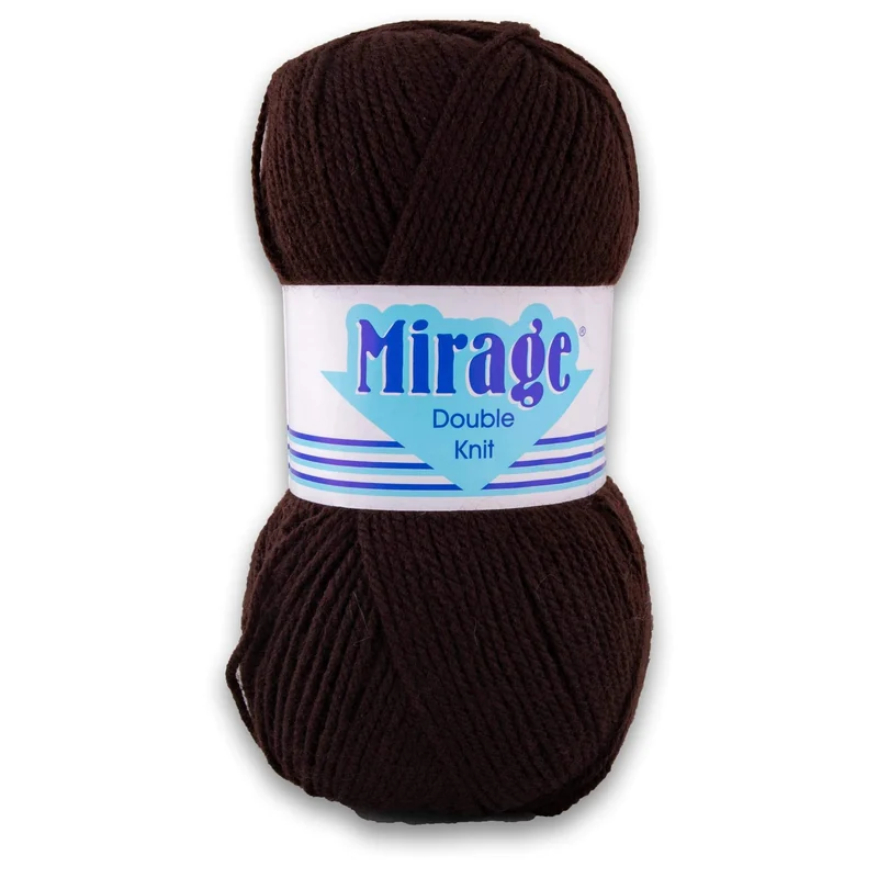 WOOL MIRAGE BROWN 100G