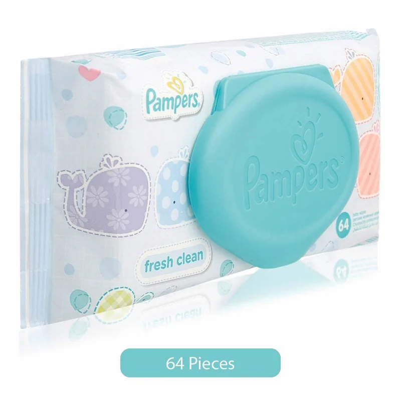PAMPERS BABY WIPES REFIL 64S