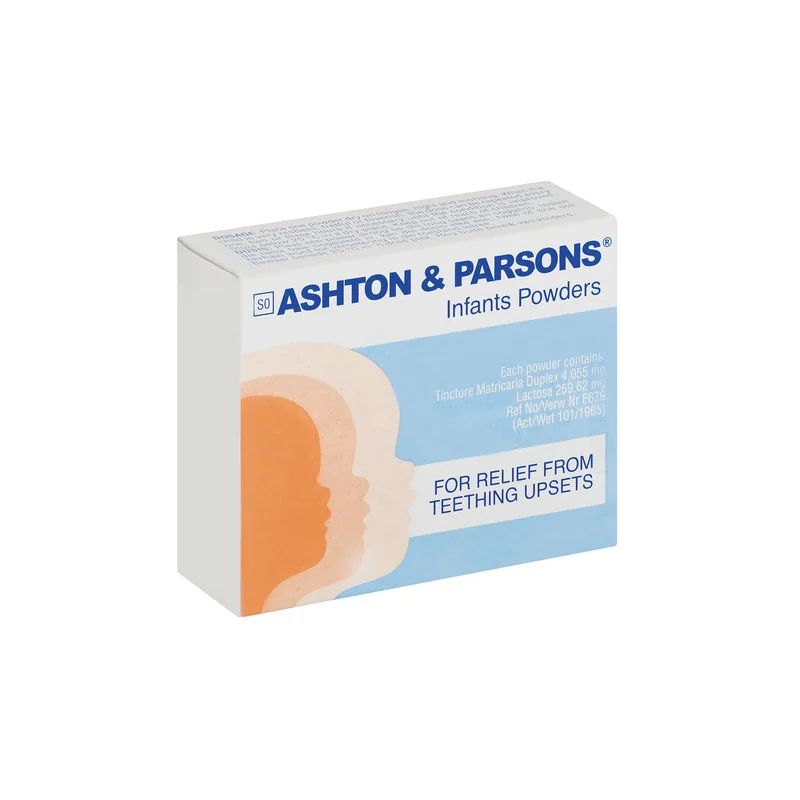 ASHTON & PARSONS 20 INFANT PWD