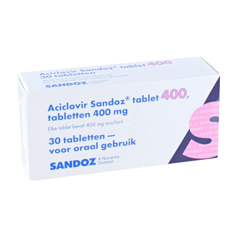 ACICLOVIR 400MG 1X1 SANDOZ