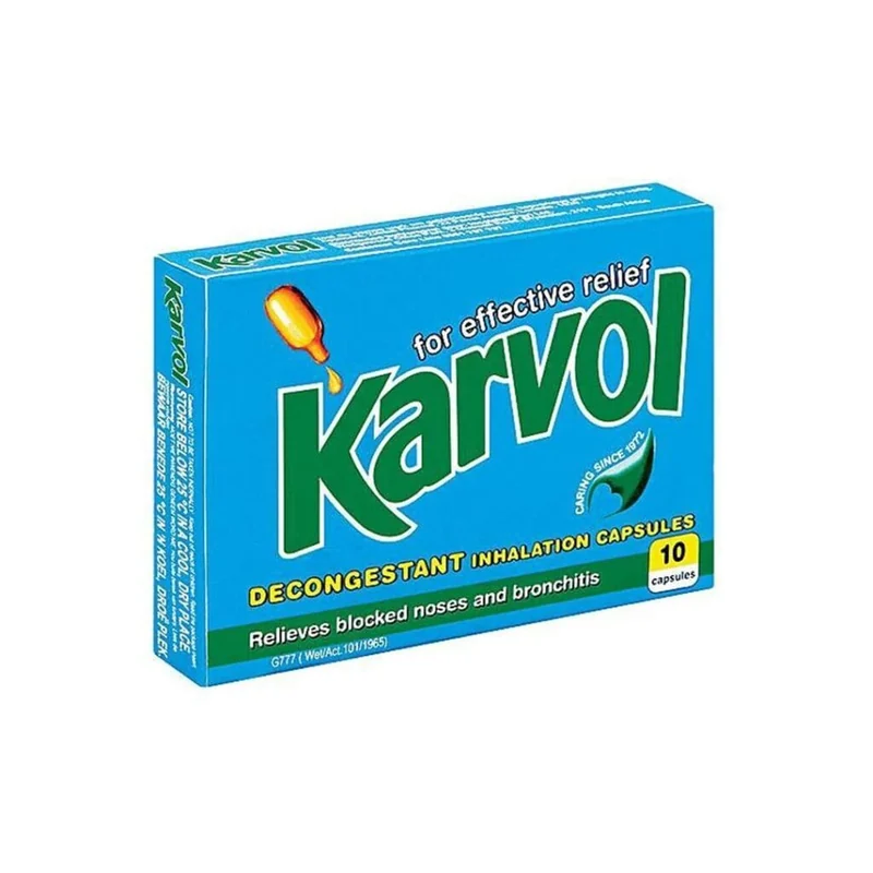 KARVOL CAP 10'S