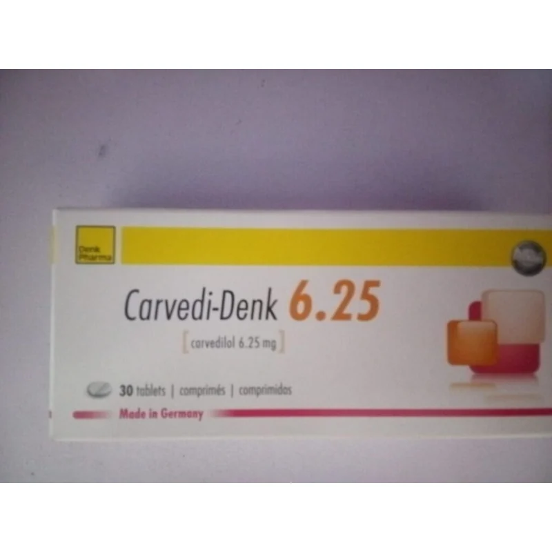 CARVEDI-DENK 6.25MG 30S