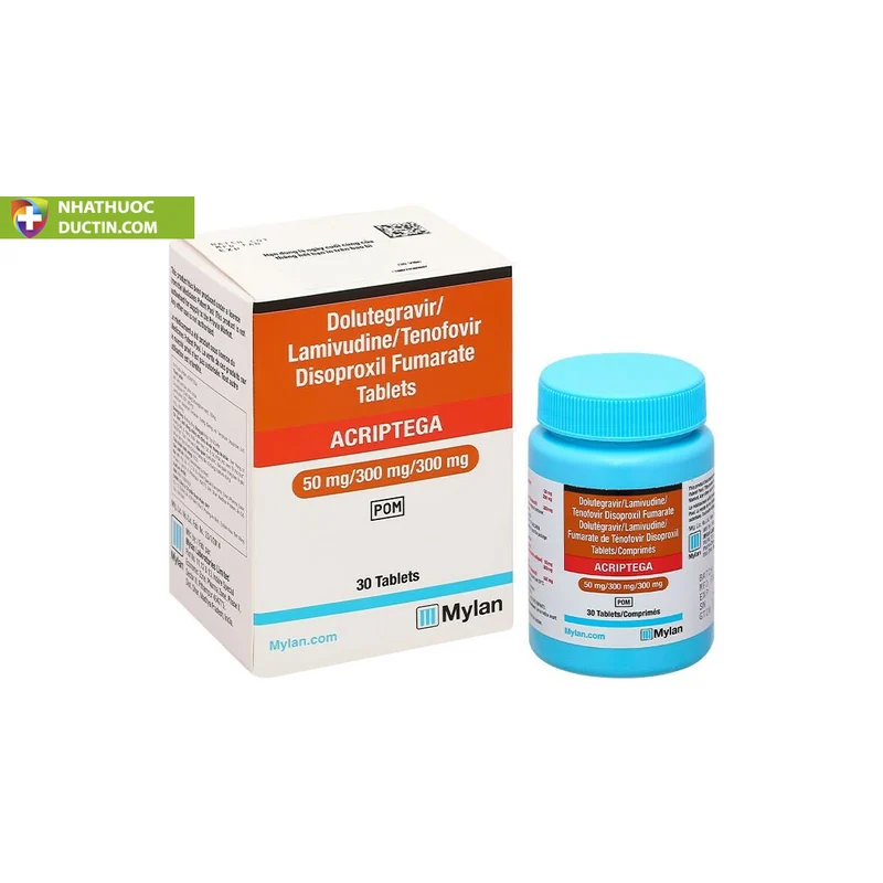 ACRIPTEGA 50MG/300MG MYLAN 30S