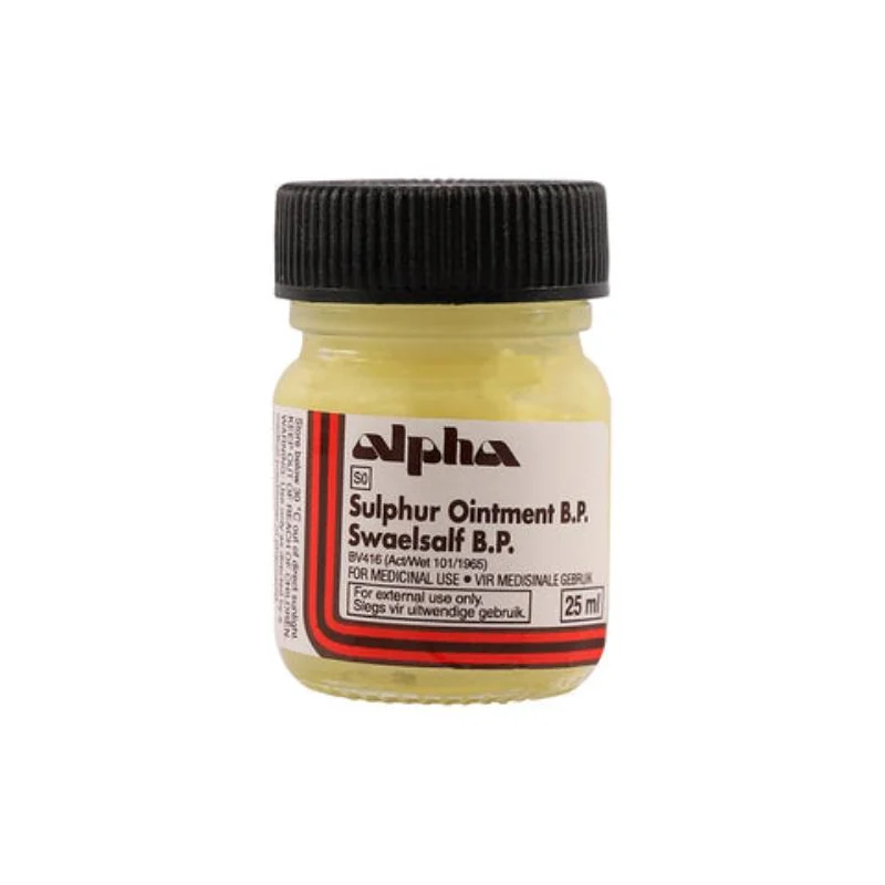 SULPHUR OINTMENT B.P 25ML ALPH