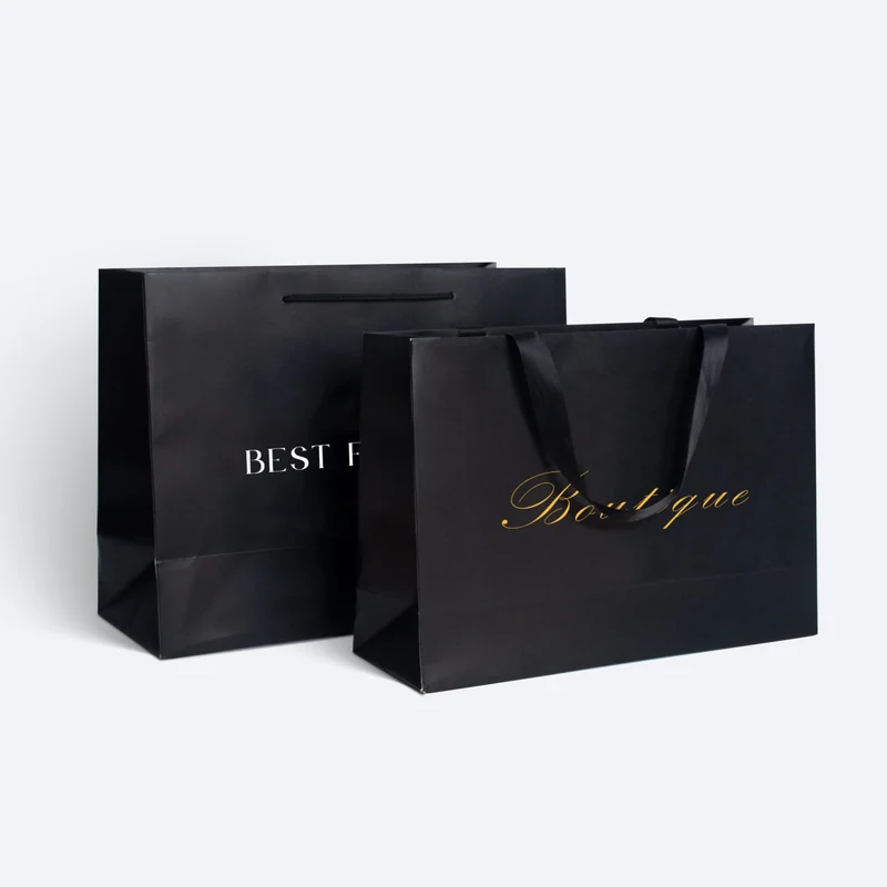 GIFT BAG BLACK BIG