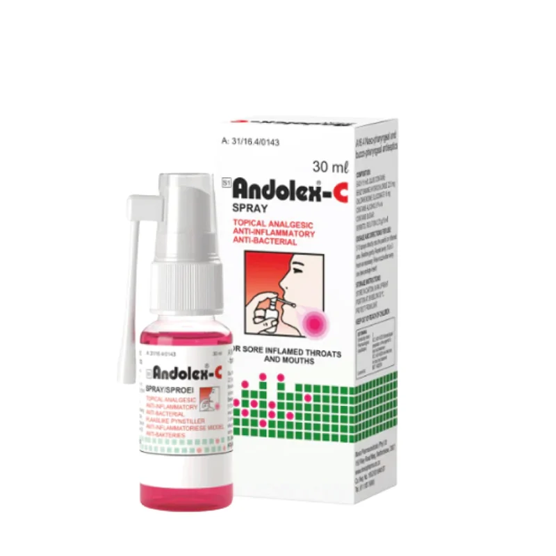 ANDOLEX-C MOUTH SPRY 30ML