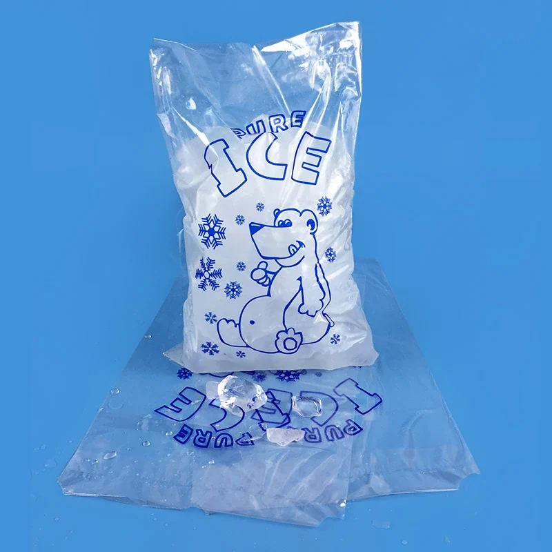 PLASTIC ICE BAG 250'S 12X22CM