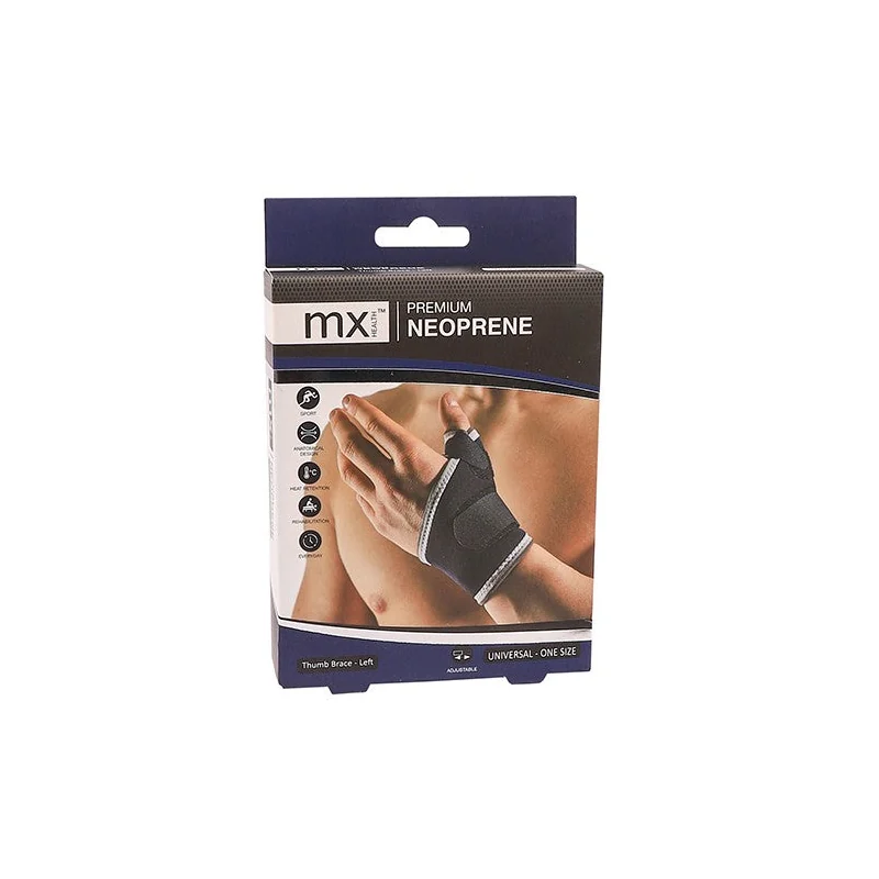 THUMB BRACE LEFT NEOPRENE MX