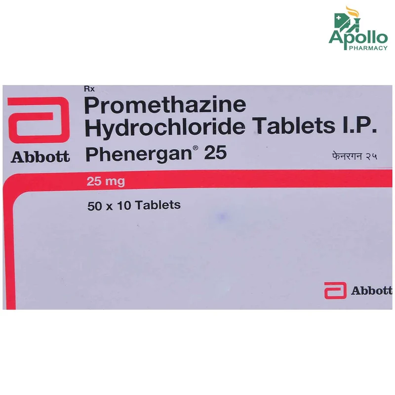 PHENERGAN 25MG 1X1