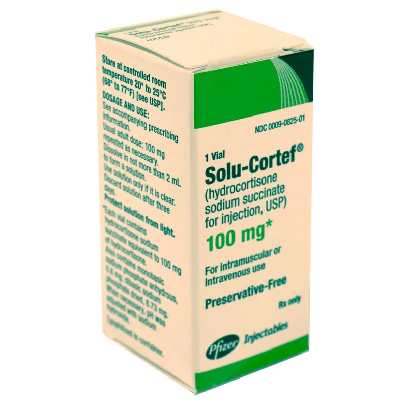 INJ SOLU-CORTEF 100MG 2ML VIAL
