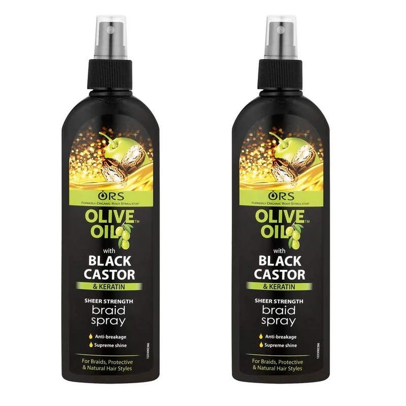 ORS OLIVE OIL BLACK CASTOR SPR