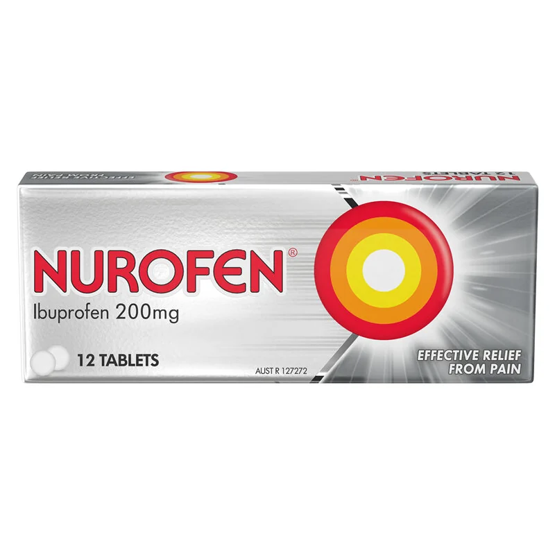 NUROFEN 200MG TABLETS 12'S