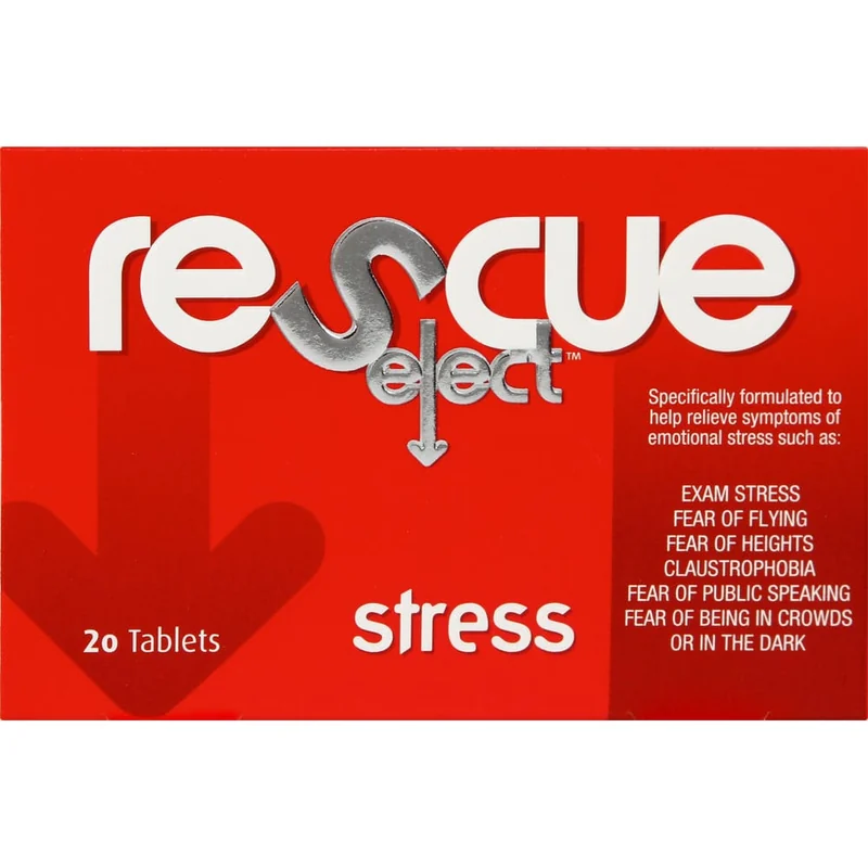RESCUE SELECT STRESS 20 TABS