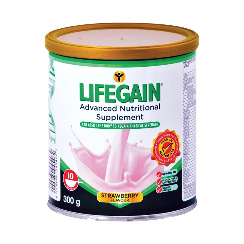 LIFEGAIN STRAWBERRY 300G