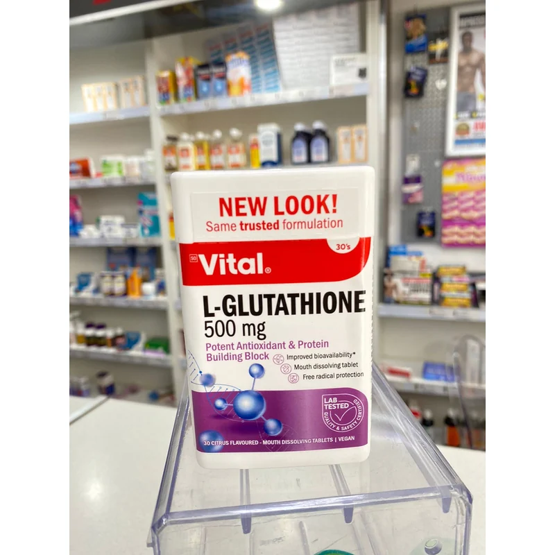 VITAL L.GLUTATHIONE 30'S