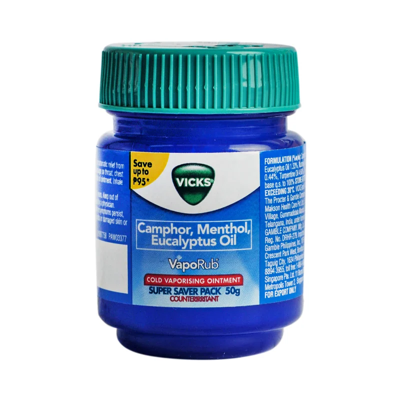 VICKS VAPORUB JAR 50G