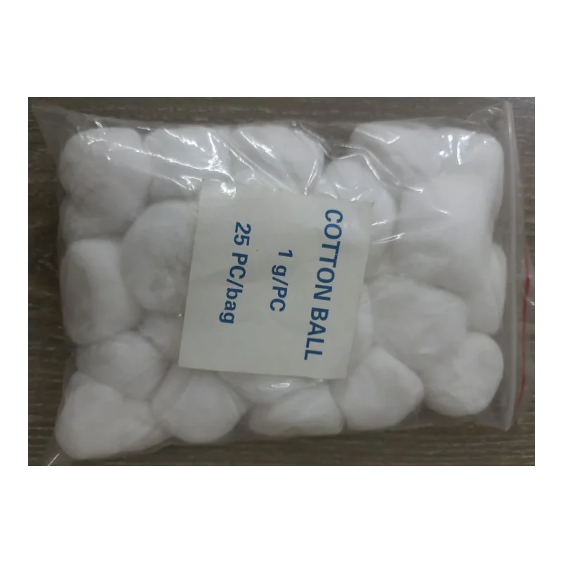 COTTON WOOL BALLS 25'S PAK TRA