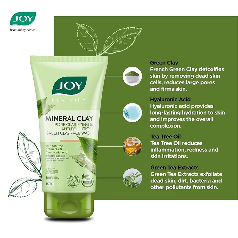 JOY MINERAL CLAY F/WASH 150ML