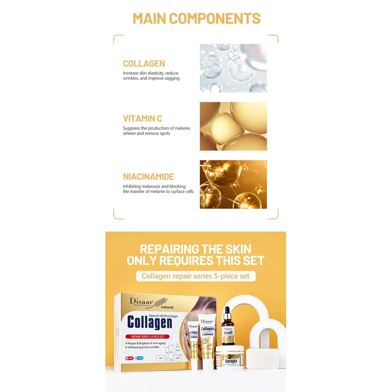 COLLAGEN DISAAR 5 PIECE SET