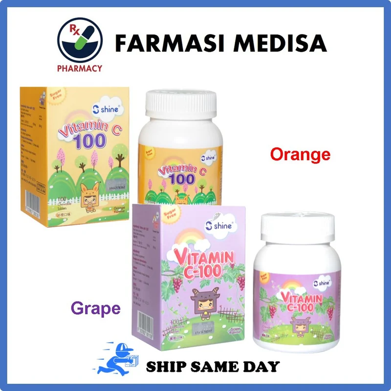 VITAMIN C 100MG 100S