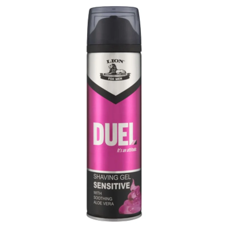 LION DUEL SHAVING GEL HEMP 200