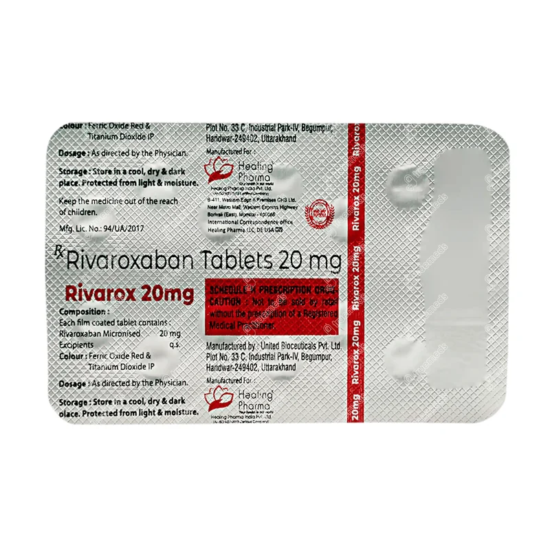 RIVAR 20MG 1X1 VAROXA