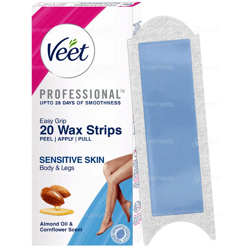 VEET WAX STRIPS 20S SENSITIVE