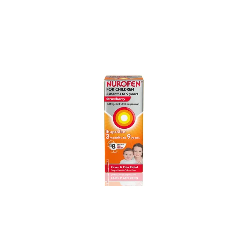 NUROFEN STRAWBERRY SUSP 100ML