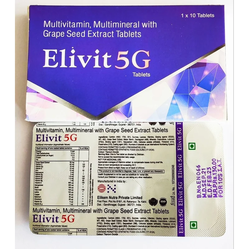 MULTIVITAMIN TABS 10S ELYS