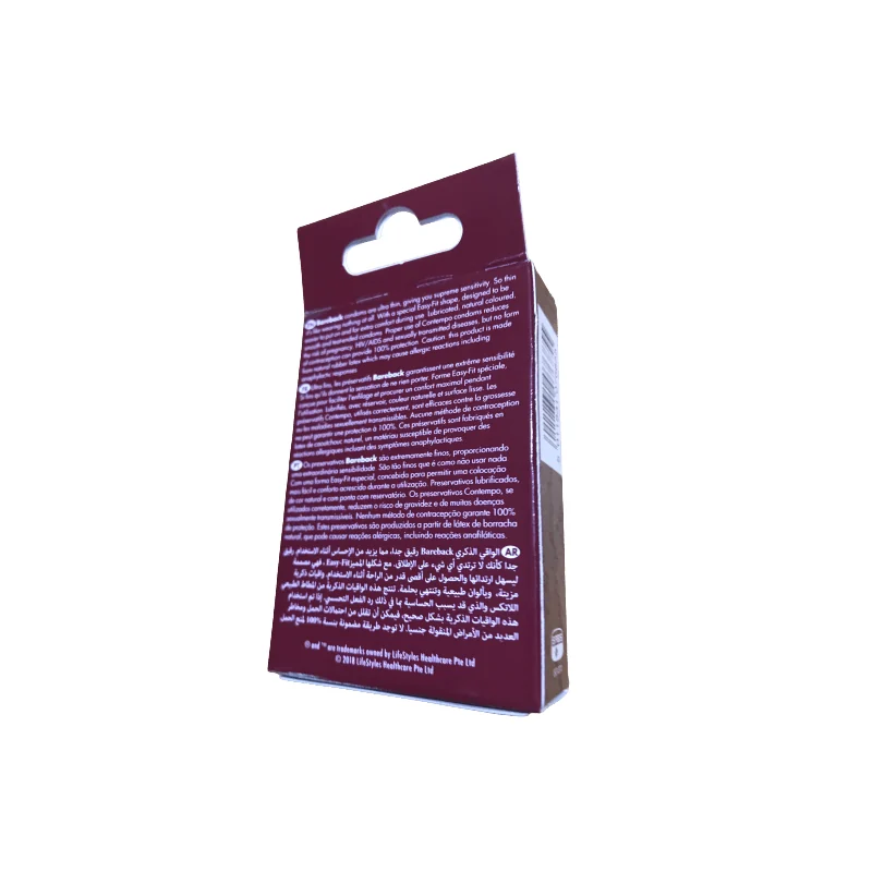 CONTEMPO BAREBACK ULTRA THIN