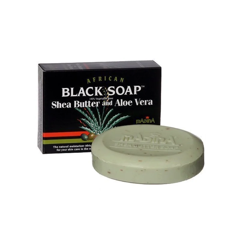 BLACK SOAP AFRICAN SHEA B&ALOE