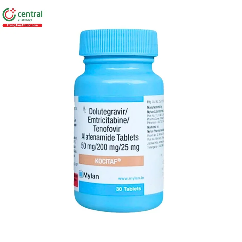 KOCITAF 50/200/25MG 30'S