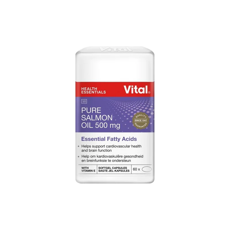 VITAL SALMON OIL 60'S OME3 F/A