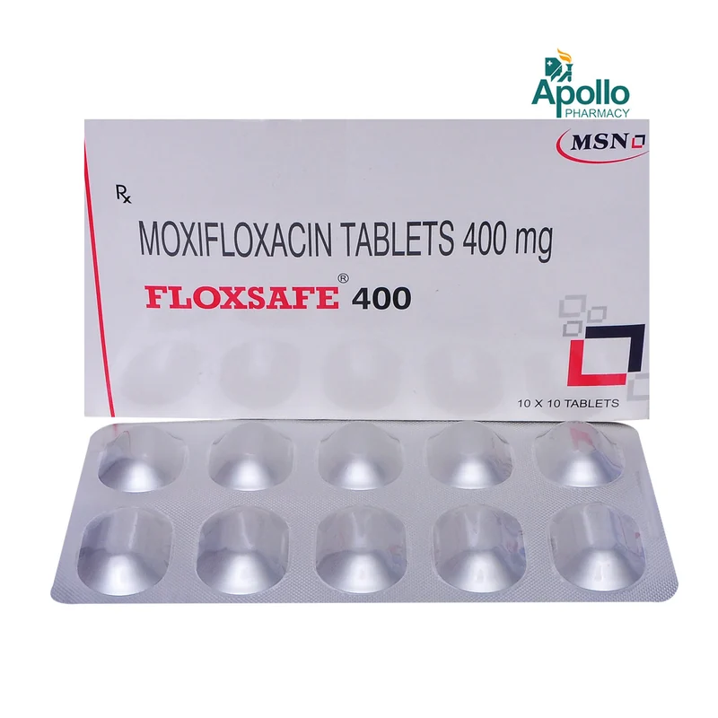 FLOXSAFE 400MG MOXIFLOXACIN10S